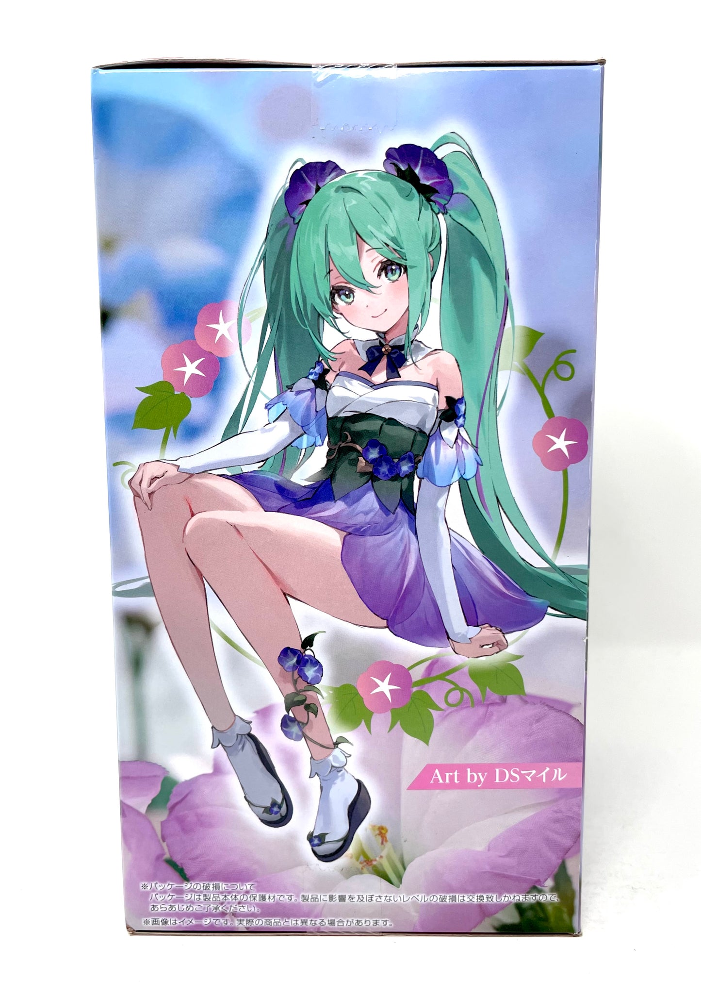 FuRyu - Hatsune Miku Flower Fairy Noodle Stopper Figure [Pink Morning Glory]