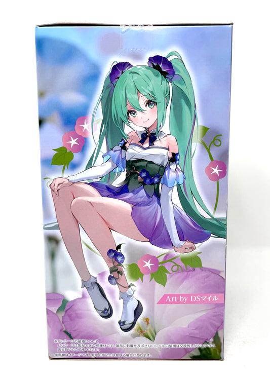 FuRyu - Hatsune Miku Flower Fairy Noodle Stopper Figure [Pink Morning Glory]