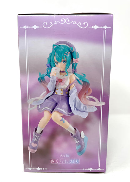 FuRyu - Hatsune Miku Noodle Stopper Figure [Koisuru Sailor Fuku - Purple ver.]