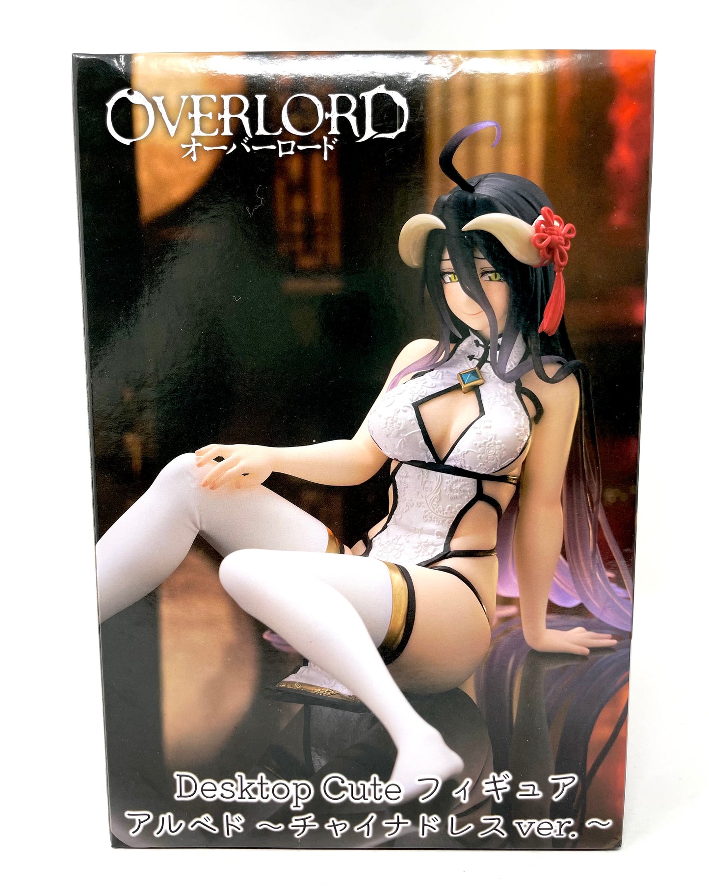 Taito - Overlord Albedo Desktop Cute Figure [China Dress ver.]