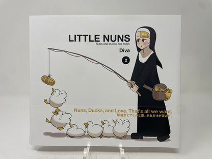 Little Nuns - Nuns and Ducks Art Book by Diva Vol. 2