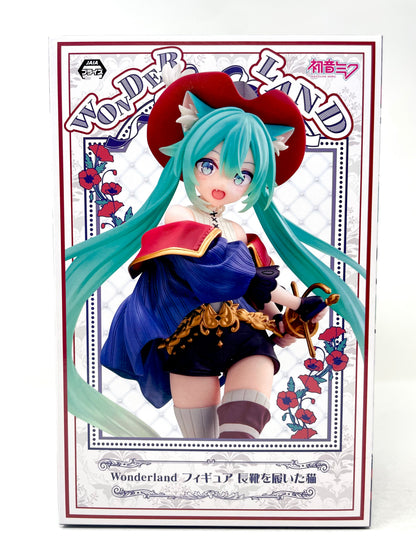 Taito - Hatsune Miku Wonderland Figure [Puss in Boots]