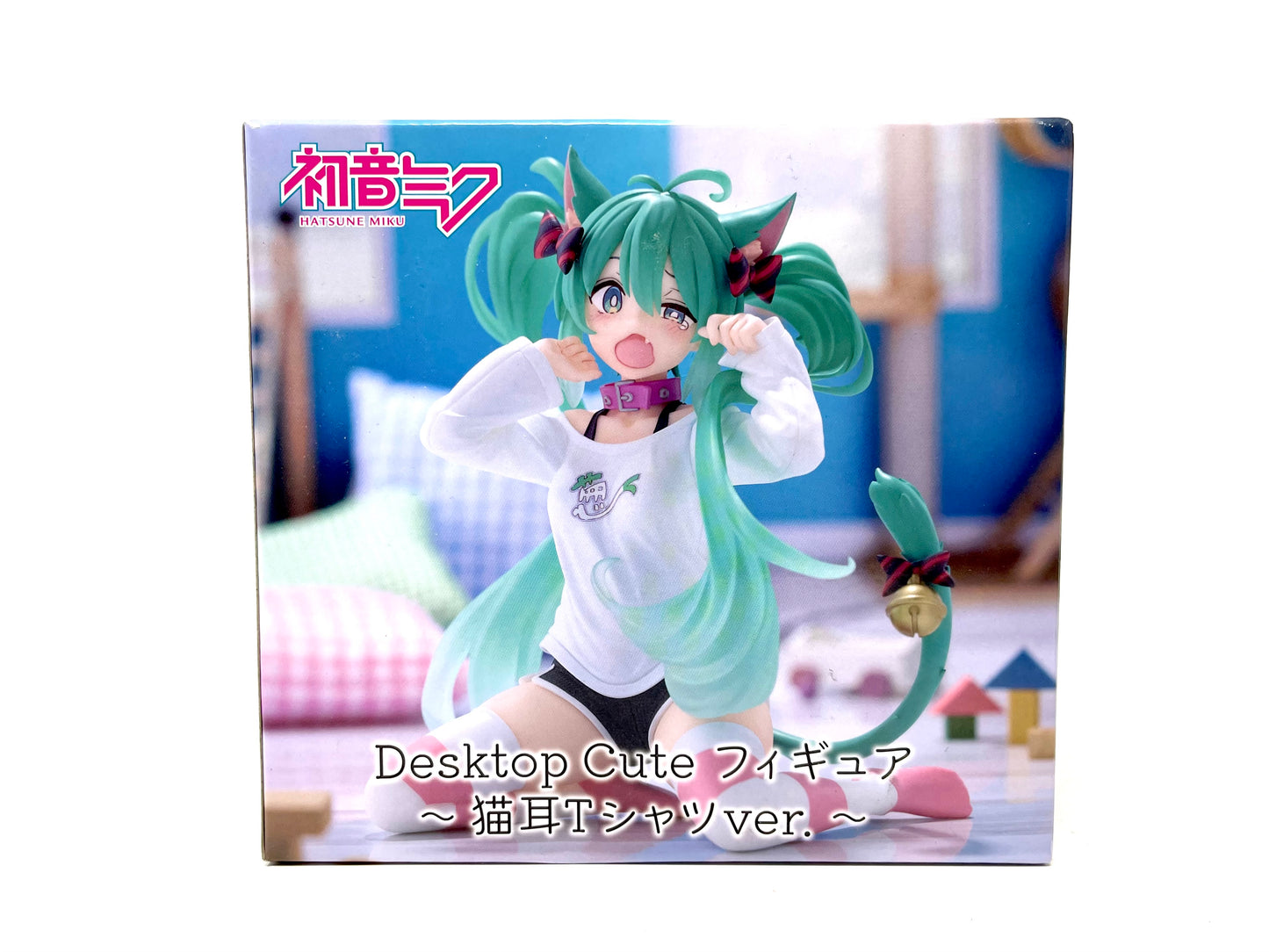 Taito - Desktop Cute Figure [Hatsune Miku - Desktop Nekomimi ver.]