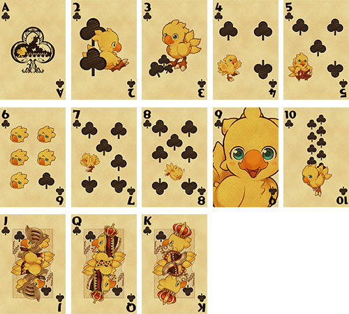 Final Fantasy Chocobo Playing Cards