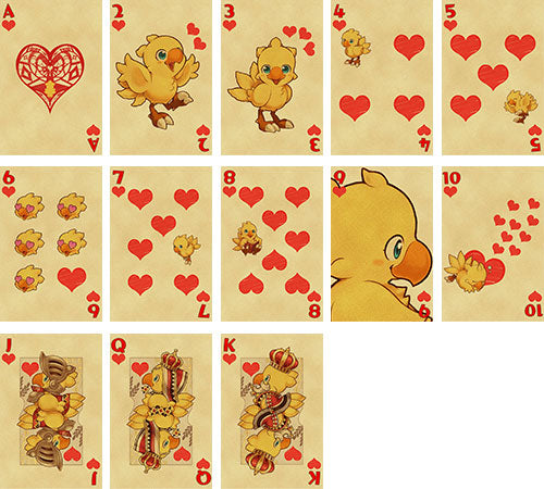 Final Fantasy Chocobo Playing Cards