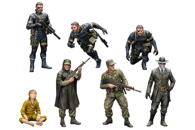 Metal Gear Solid V Ground Zeroes Set 1/35 Plastic Model Kit