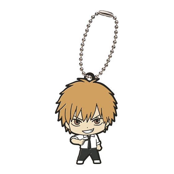 Chainsaw Man Capsule Mascot Trading Rubber Keychain