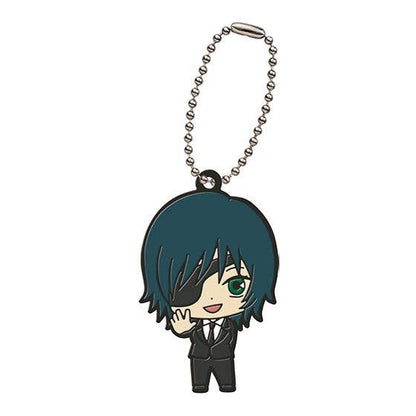 Chainsaw Man Capsule Mascot Trading Rubber Keychain