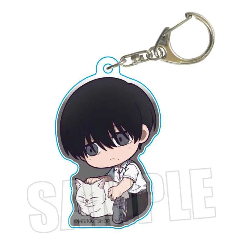 The Summer Hikaru Died GyuGyutto (School Uniform ver.) Acrylic Keychain [Tsujinaka Yoshiki]