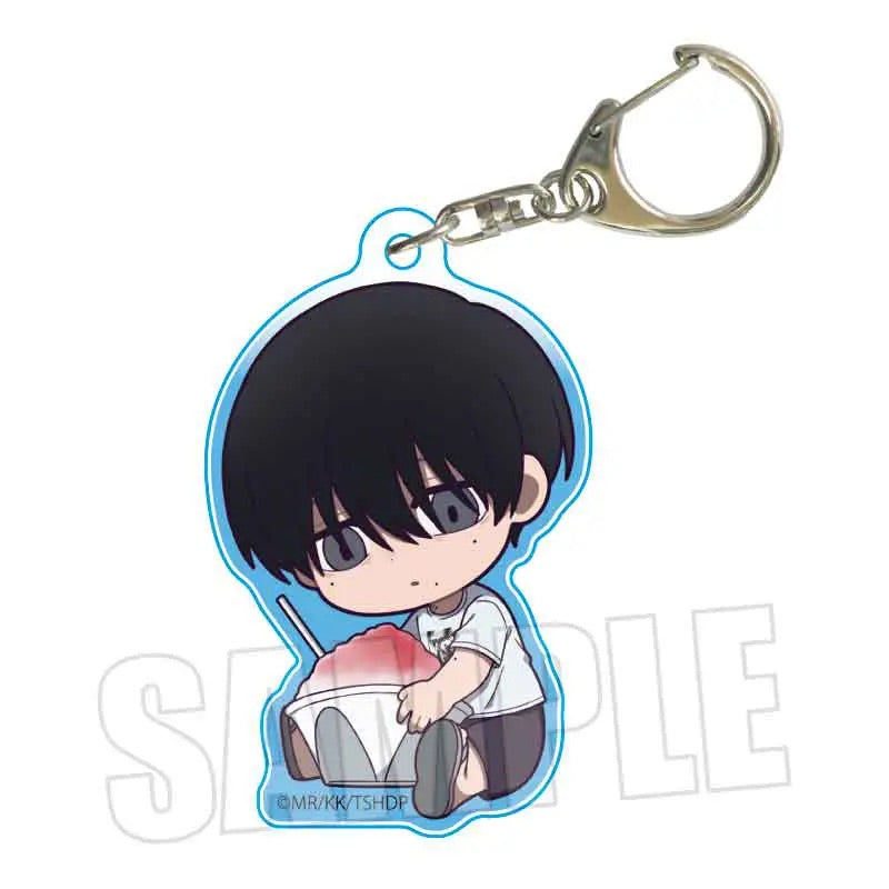 The Summer Hikaru Died GyuGyutto (Casual ver.) Acrylic Keychain [Tsujinaka Yoshiki]