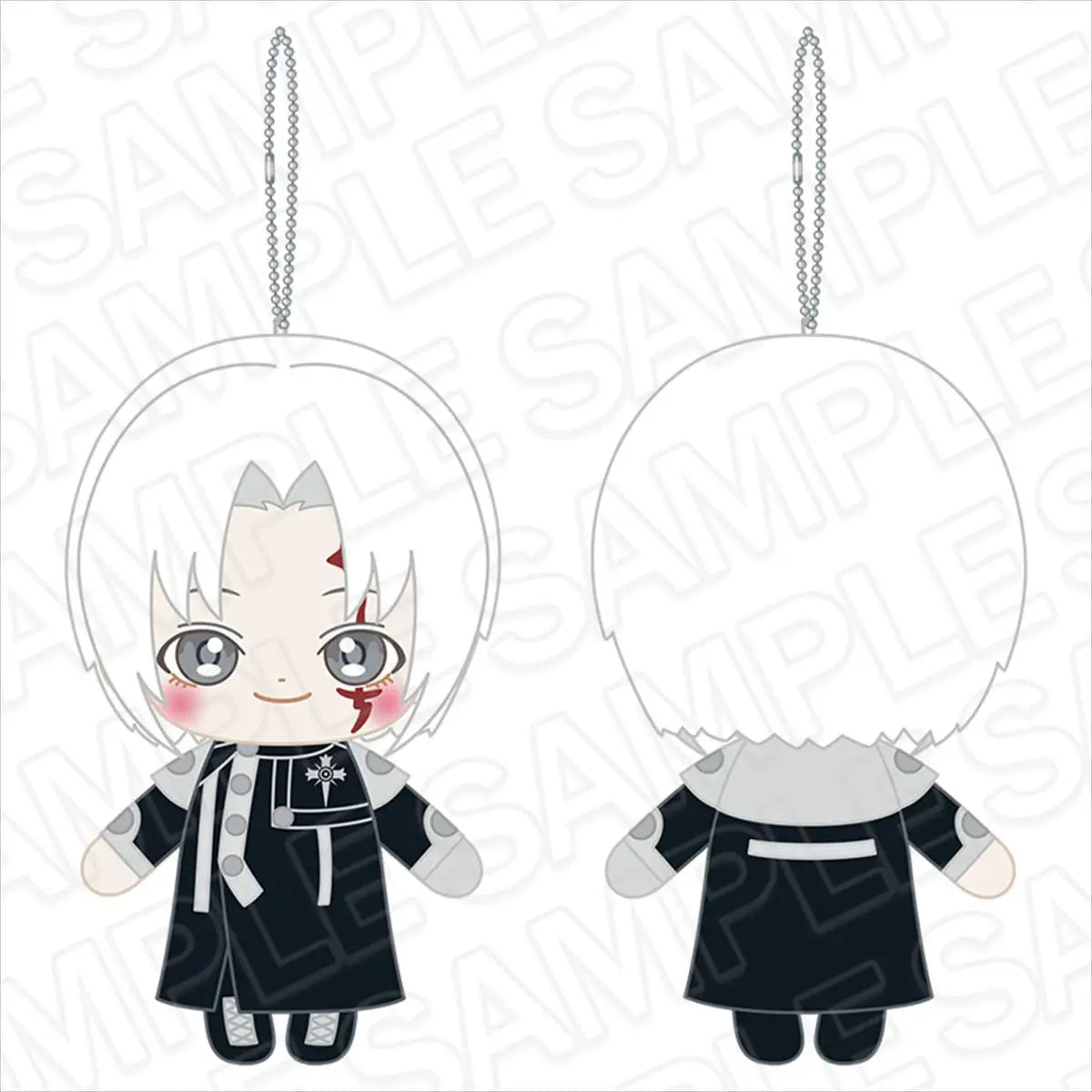 D.Gray-man Mascot Plush Keychain [Allen Walker]
