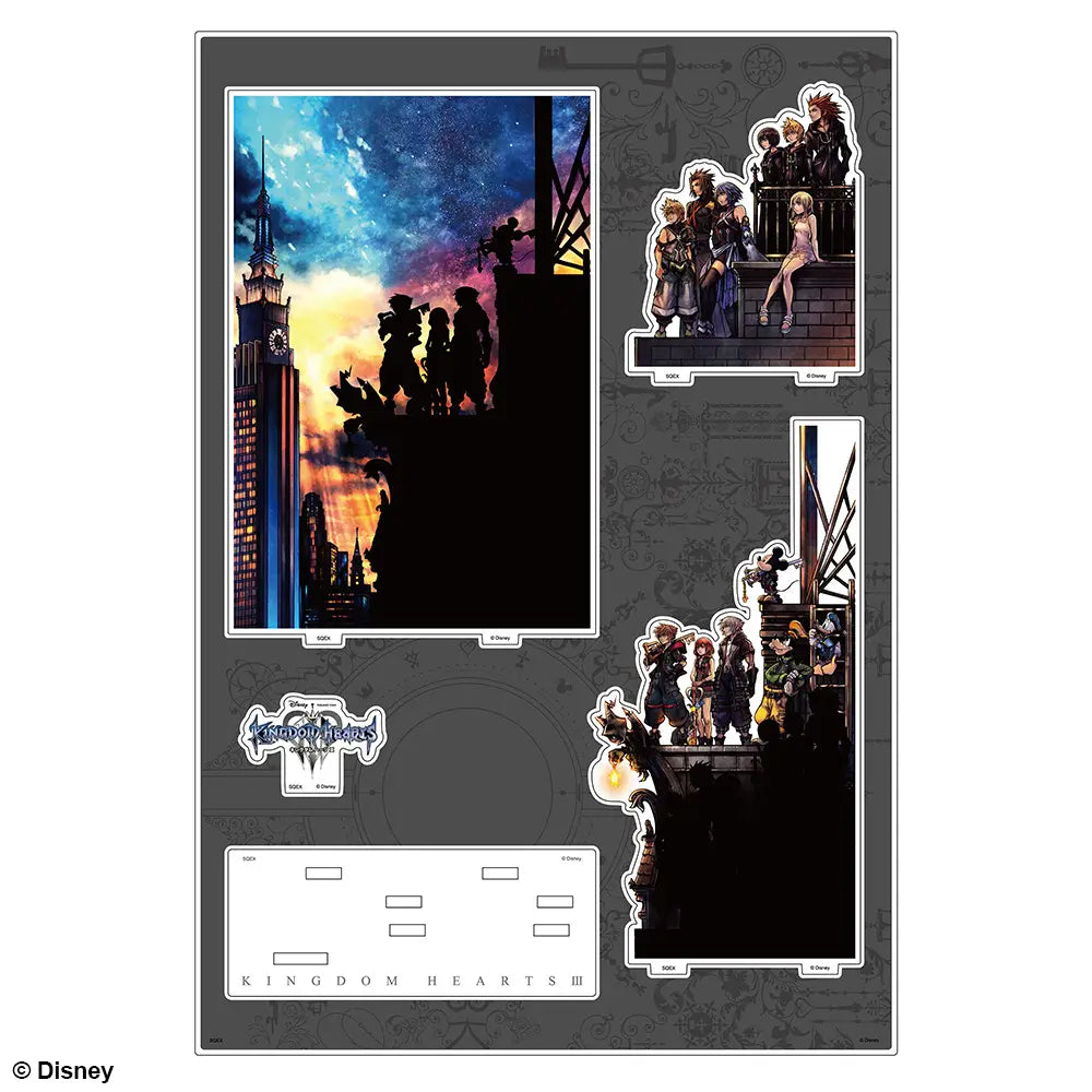 Kingdom Hearts III Layered Acrylic Stand