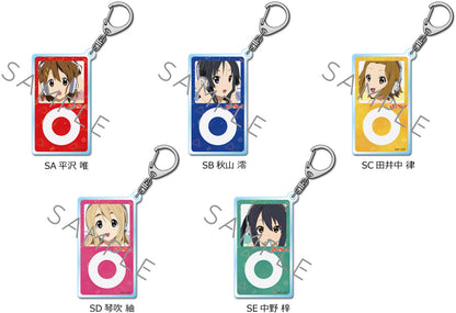 K-On! Music Player Acrylic Keychain [Hirasawa Yui]