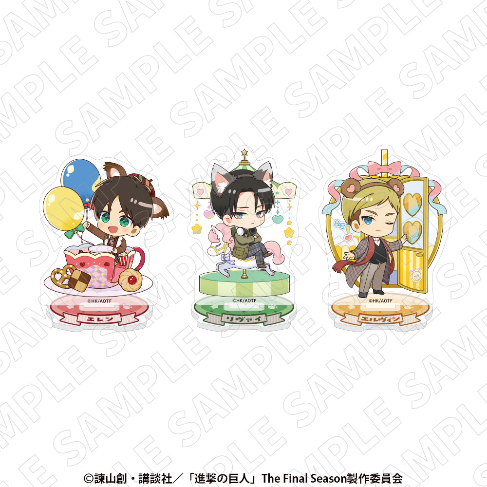 Attack on Titan (Amusement Park ver.) Mini Acrylic Stand [Erwin Smith]