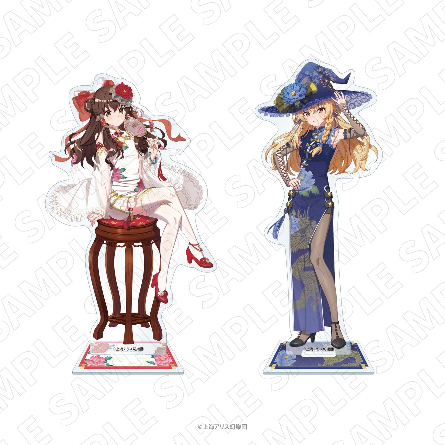 Touhou Project China-style Dress Acrylic Stand [Reimu Hakurei]