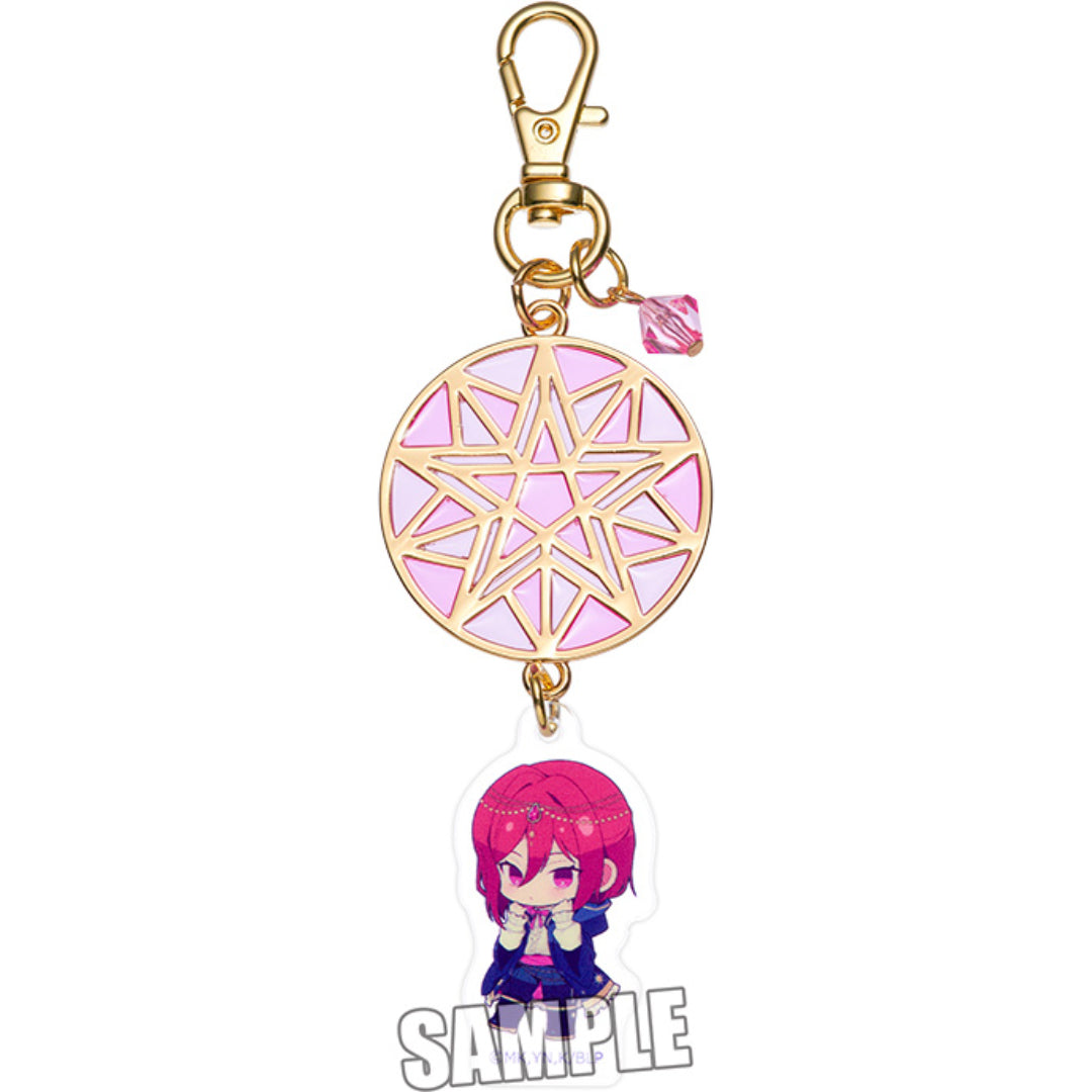 Blue Lock (Horoscope ver.) Stained Glass-style Keychain [Hyouma Chigiri]