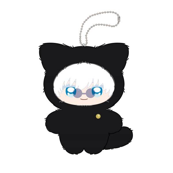 Jujutsu Kaisen Chimi Kemo Mascot Plush Keychain [Satoru Gojo]