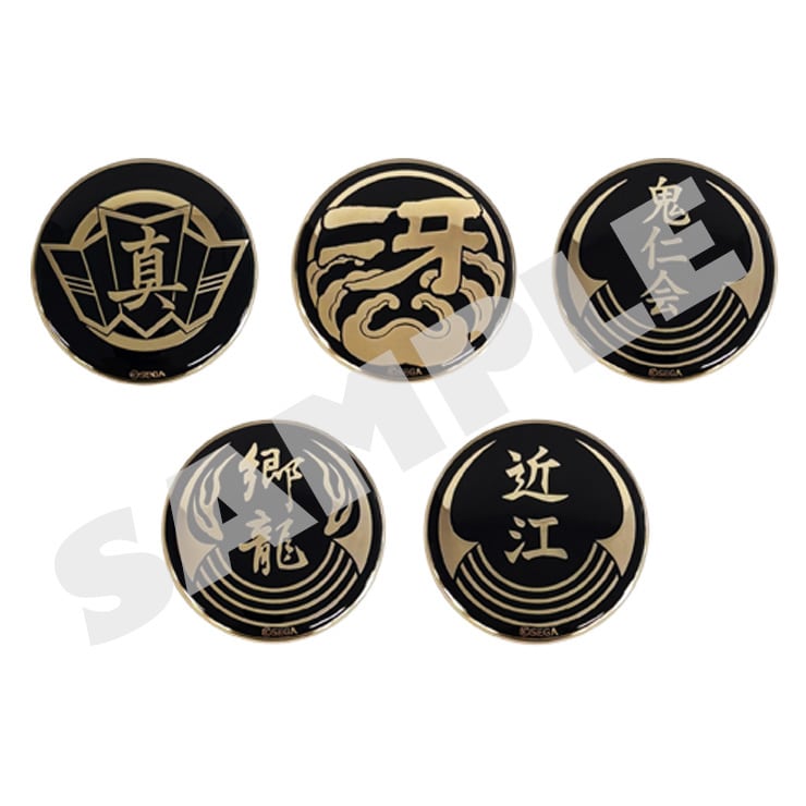 Yakuza 20th Anniversary (Vol. 2) Gold-plated Trading Can Badge