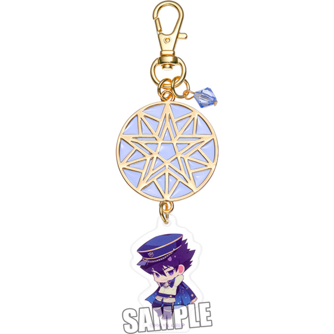Blue Lock (Horoscope ver.) Stained Glass-style Keychain [Karasu Tabito]