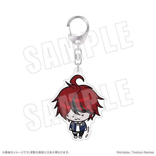 HUNDRED LINE -Last Defense Academy- Official Chibi Acrylic Keychain [Takumi Sumino]