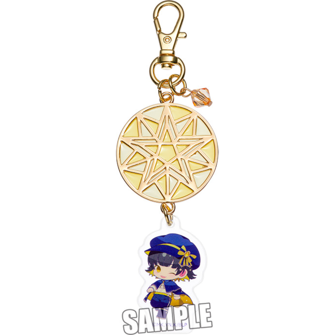 Blue Lock (Horoscope ver.) Stained Glass-style Keychain [Meguru Bachira]