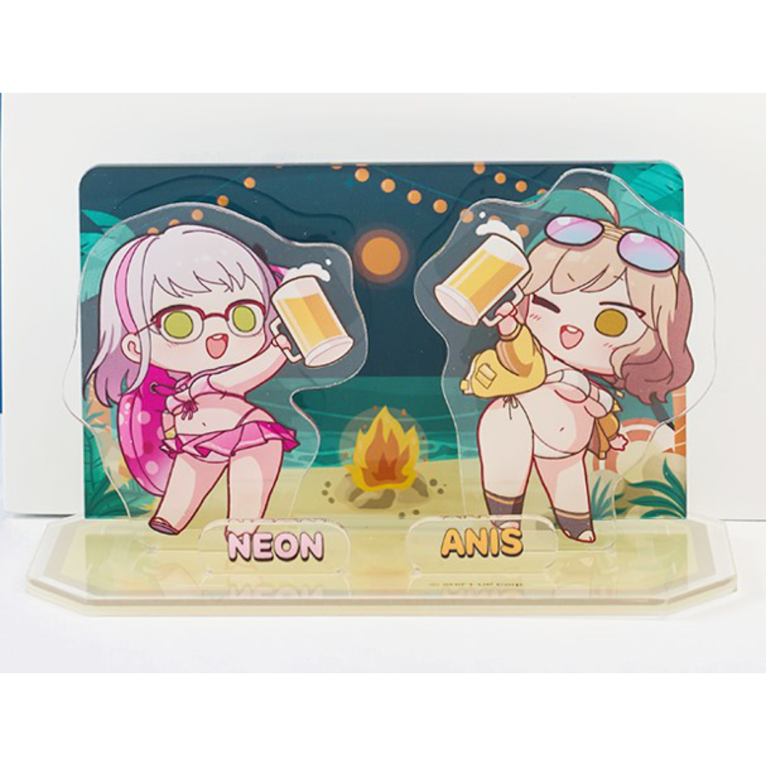 Goddess of Victory: Nikke Mini Acrylic Diorama [Neon & Anis]