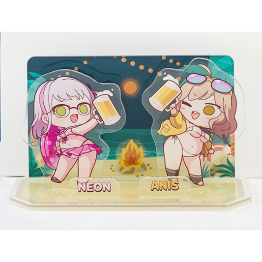 Goddess of Victory: Nikke Mini Acrylic Diorama [Neon & Anis]