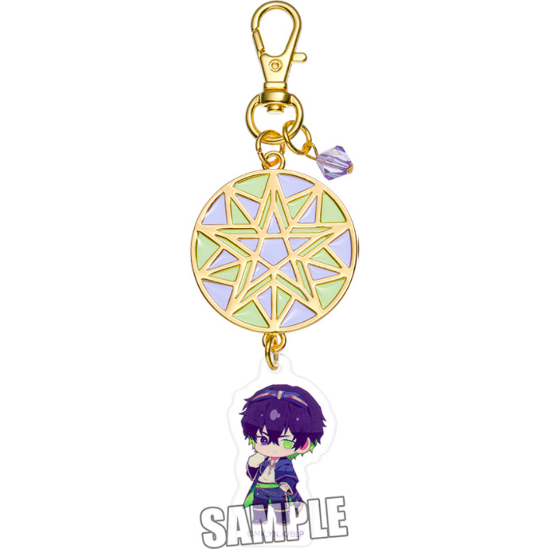 Blue Lock (Horoscope ver.) Stained Glass-style Keychain [Oliver Aiku]