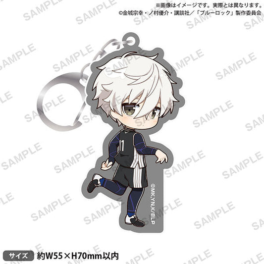 Blue Lock (Bibs ver.) Acrylic Keychain [Seishirou Nagi]