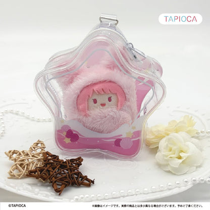 Tapioca Original Star-Shaped Marine Clear Pouch [Red]