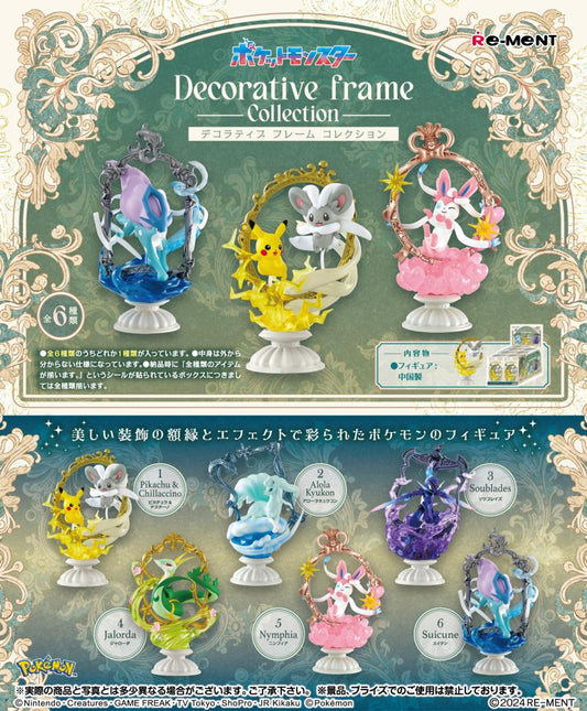 Re-MENT Pokemon Decorative Frame Collection Blind Box