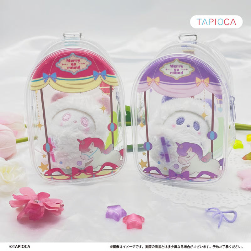 Tapioca Original Clear Pouch Merry-Go-Round [White]