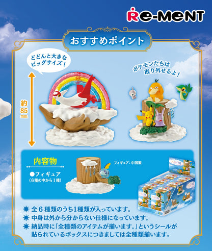 Re-MENT Pokémon Collect! Pile Up! Pokemon Forest 7 Weather Tree Blind Box