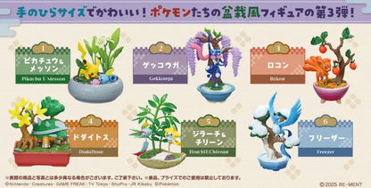 Re-MENT Pokemon Pocket Bonsai 3 "With the Changing Seasons" Blind Box
