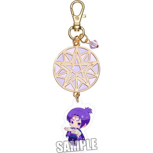 Blue Lock (Horoscope ver.) Stained Glass-style Keychain [Reo Mikage]