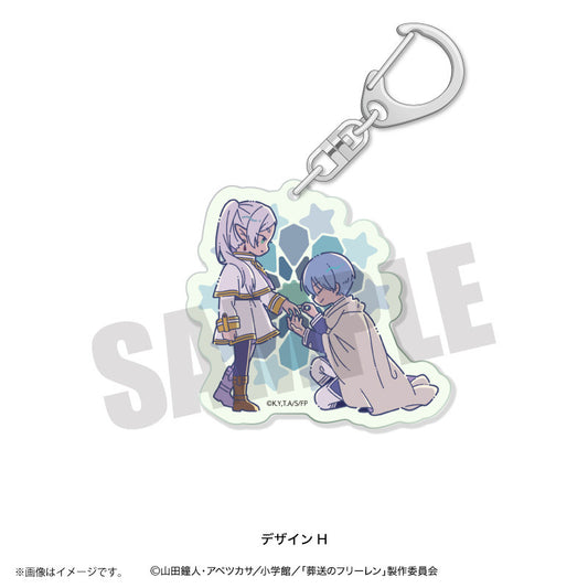 Frieren: Beyond Journey's End Glow-in-the-Dark Acrylic Keychain [Frieren & Himmel]