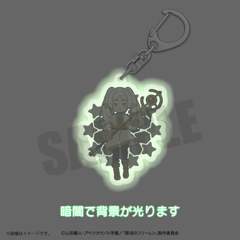 Frieren: Beyond Journey's End Glow-in-the-Dark Acrylic Keychain [Stark]