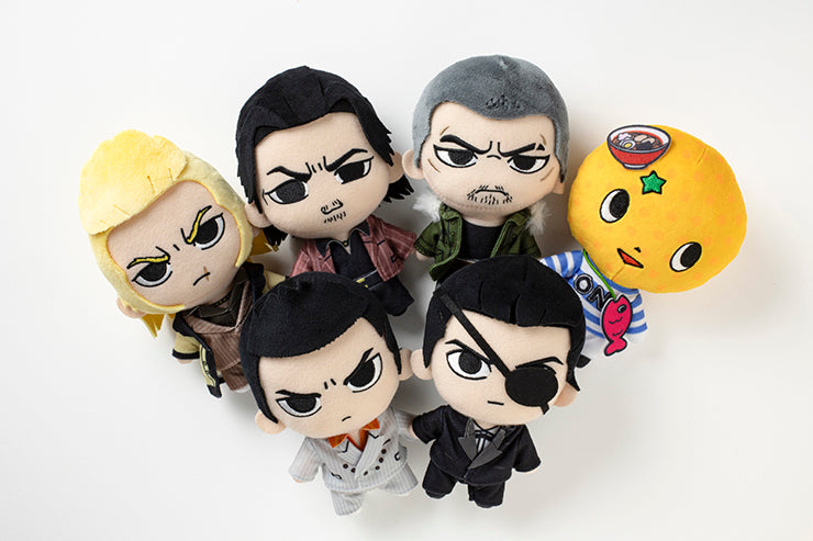 [ESTIMATED ARRIVAL MAR 2026] Yakuza 6 Character Nui Plush & Tin Badge Set [Ono Michio]