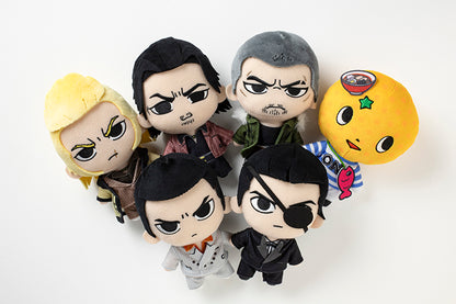 [ESTIMATED ARRIVAL MAR 2026] Yakuza 6 Character Nui Plush & Tin Badge Set [Ono Michio]