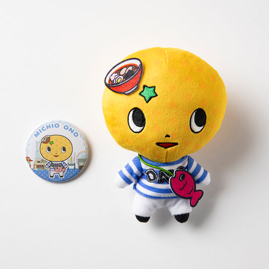 [ESTIMATED ARRIVAL MAR 2026] Yakuza 6 Character Nui Plush & Tin Badge Set [Ono Michio]