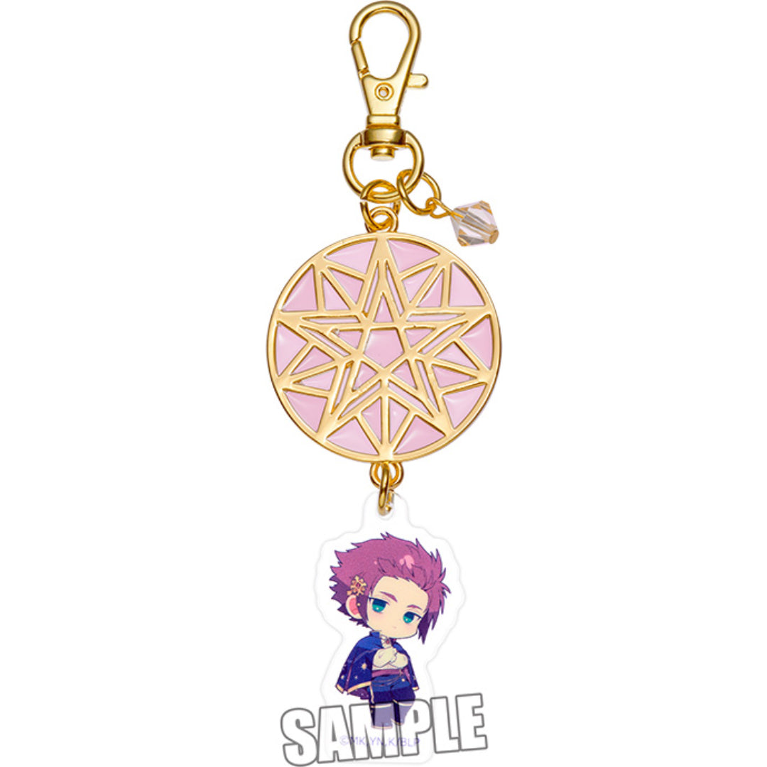 Blue Lock (Horoscope ver.) Stained Glass-style Keychain [Sae Itoshi]