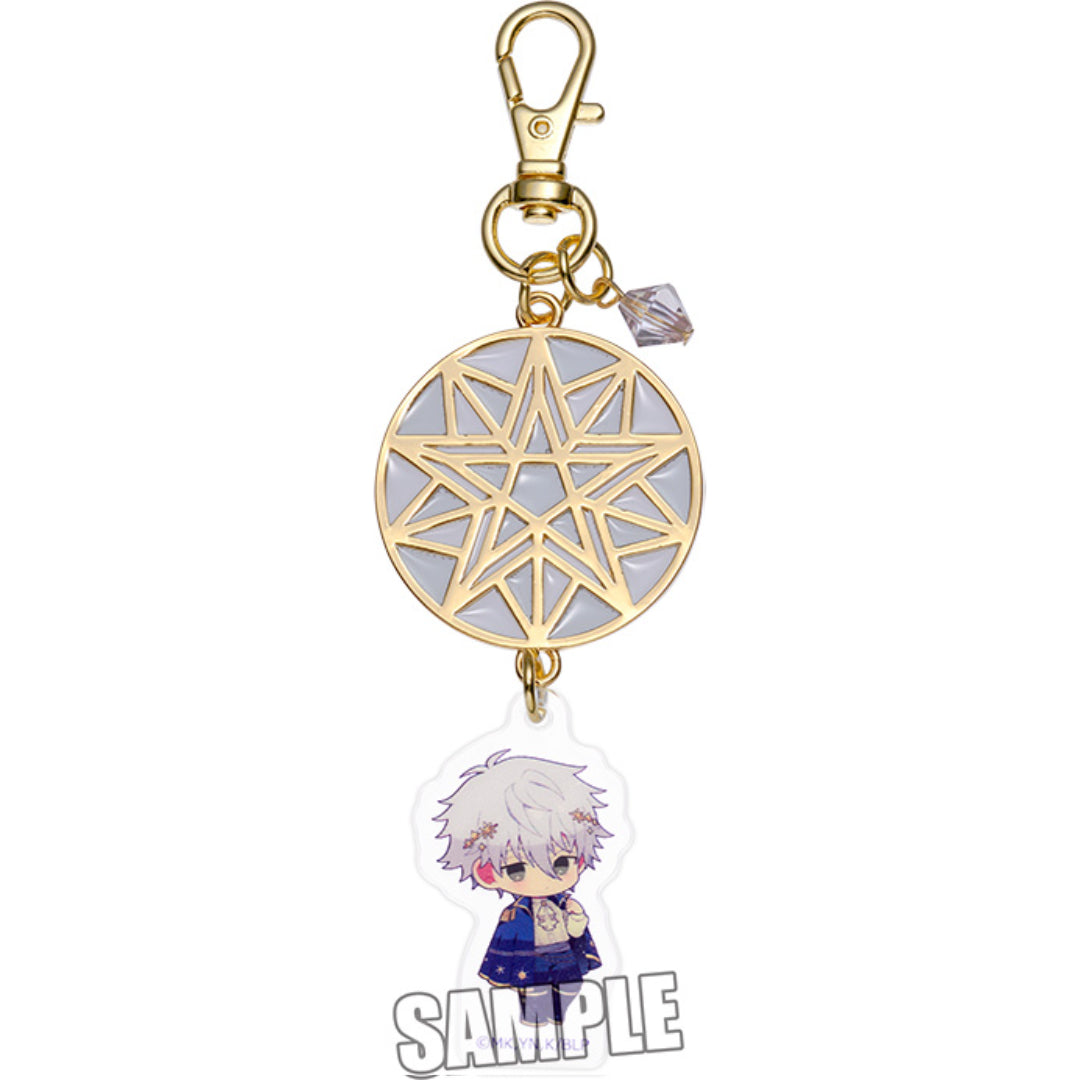 Blue Lock (Horoscope ver.) Stained Glass-style Keychain [Seishirou Nagi]