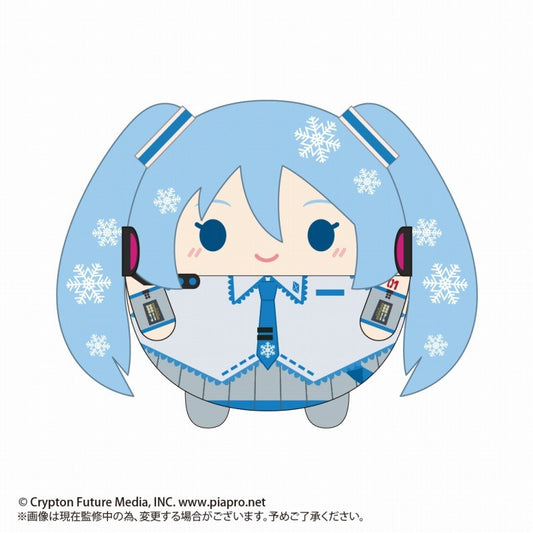 Vocaloid Hatsune Miku Fuwakororin M Size Plush [Snow Miku 2010]