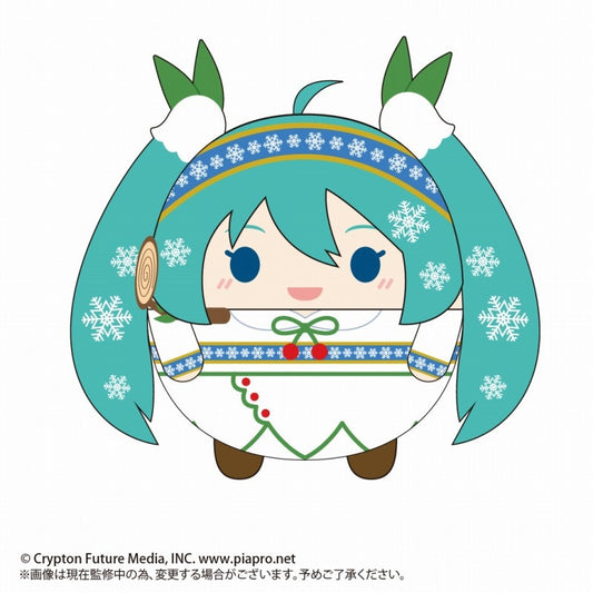 Vocaloid Hatsune Miku Fuwakororin M Size Plush [Snow Miku 2015]