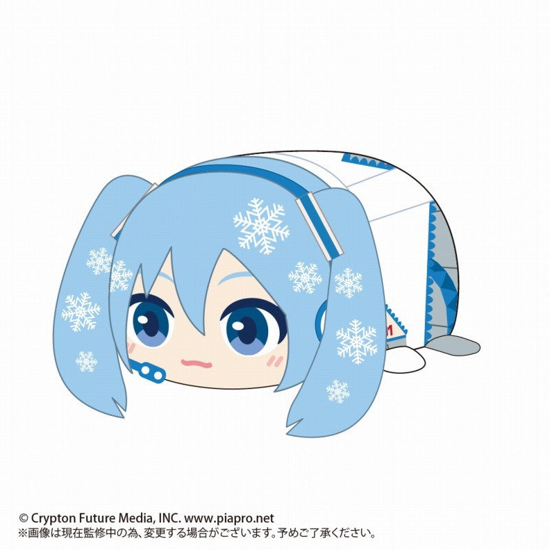 Vocaloid Hatsune Miku PoteKoro BIG Plush [Snow Miku 2011]
