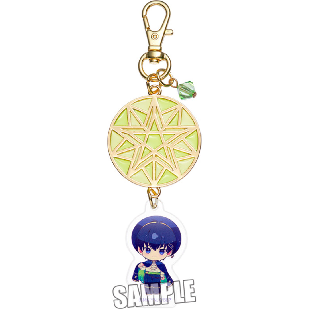 Blue Lock (Horoscope ver.) Stained Glass-style Keychain [Yoichi Isagi]